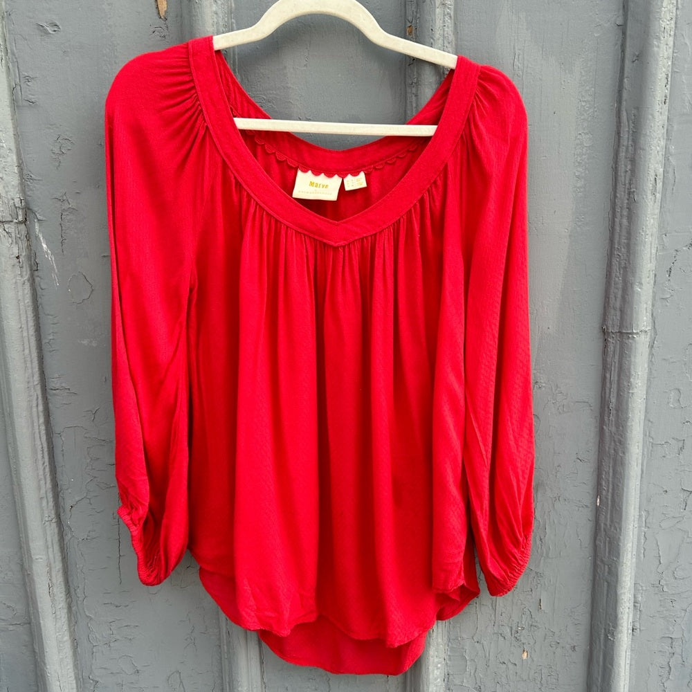 Maeve Balloon sleeve blouse, size 4