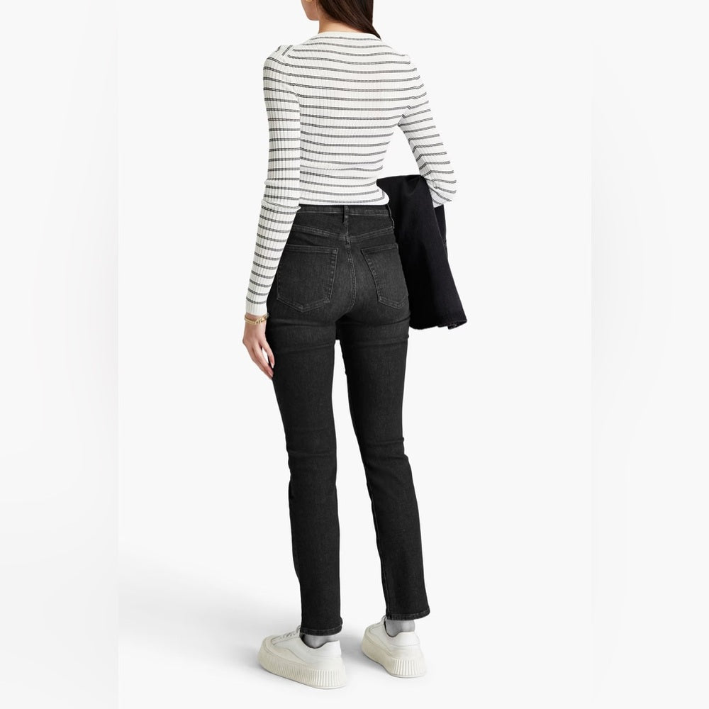 Frame Le High Straight, Hunt, size 29