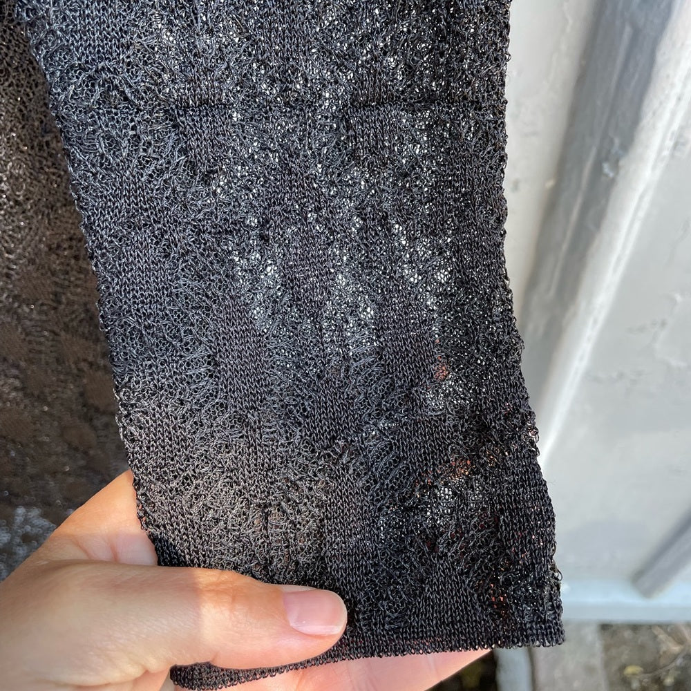 Missoni black knit shift dress, size 40 (Size US 4)