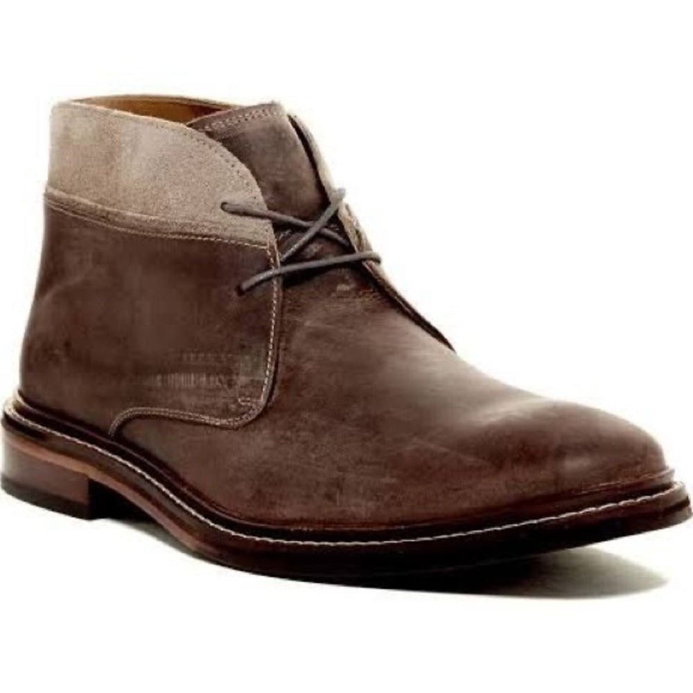 Cole Haan Benton Welt Suede Leather Chukka Boot, Brown, size 10