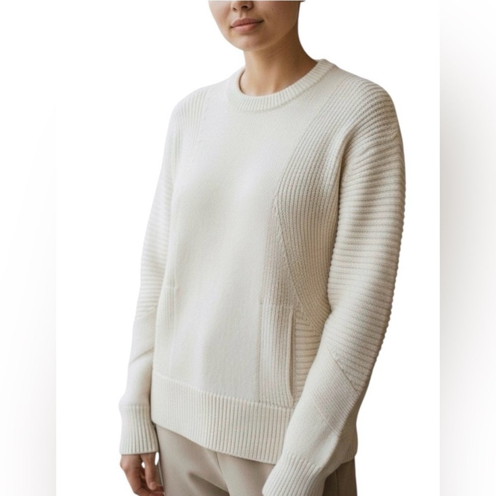 Kit & Ace cream merino blend Sweater, size xs/s