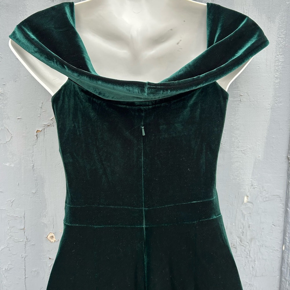 BHLDN Anthropologie Edison Velvet Dress, size 2