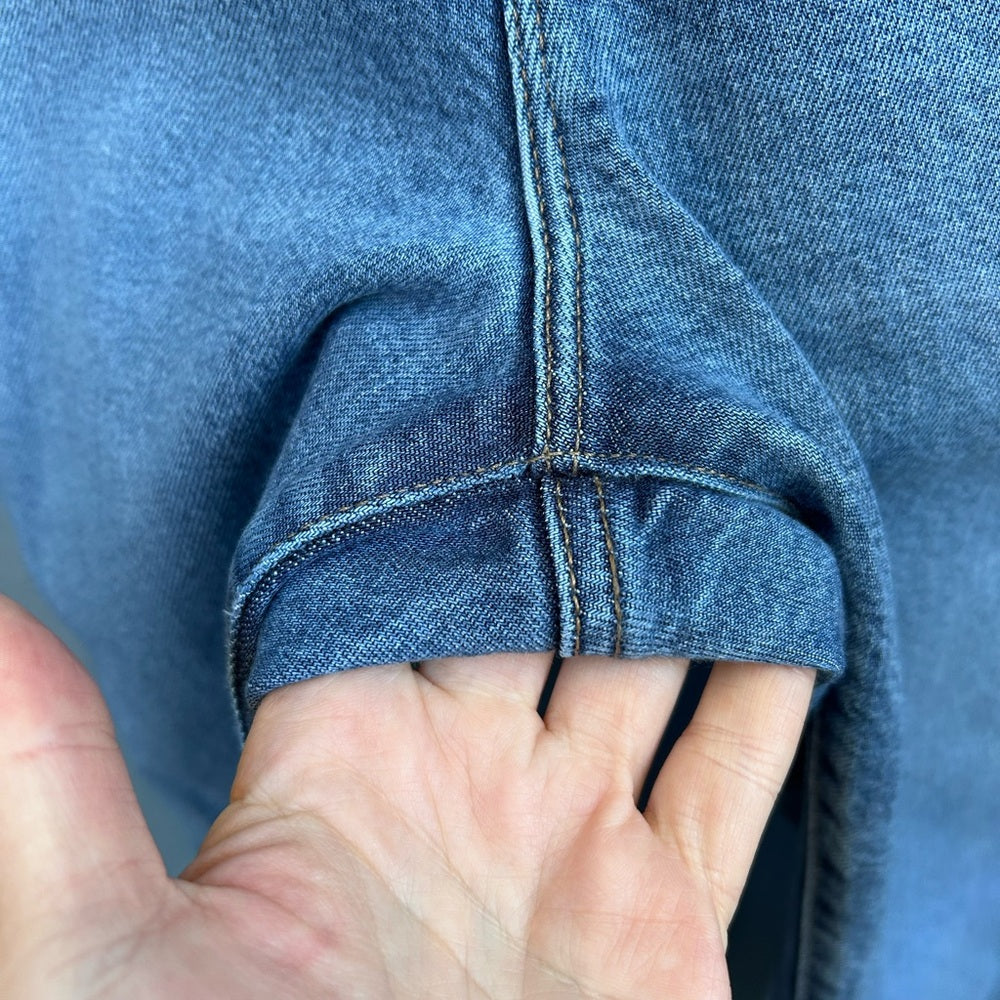 Good American Good Legs Straight Leg Jeans, size 14
