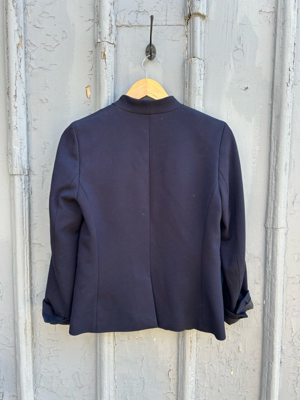 J Crew Navy Going-out blazer in stretch twill, Size 4