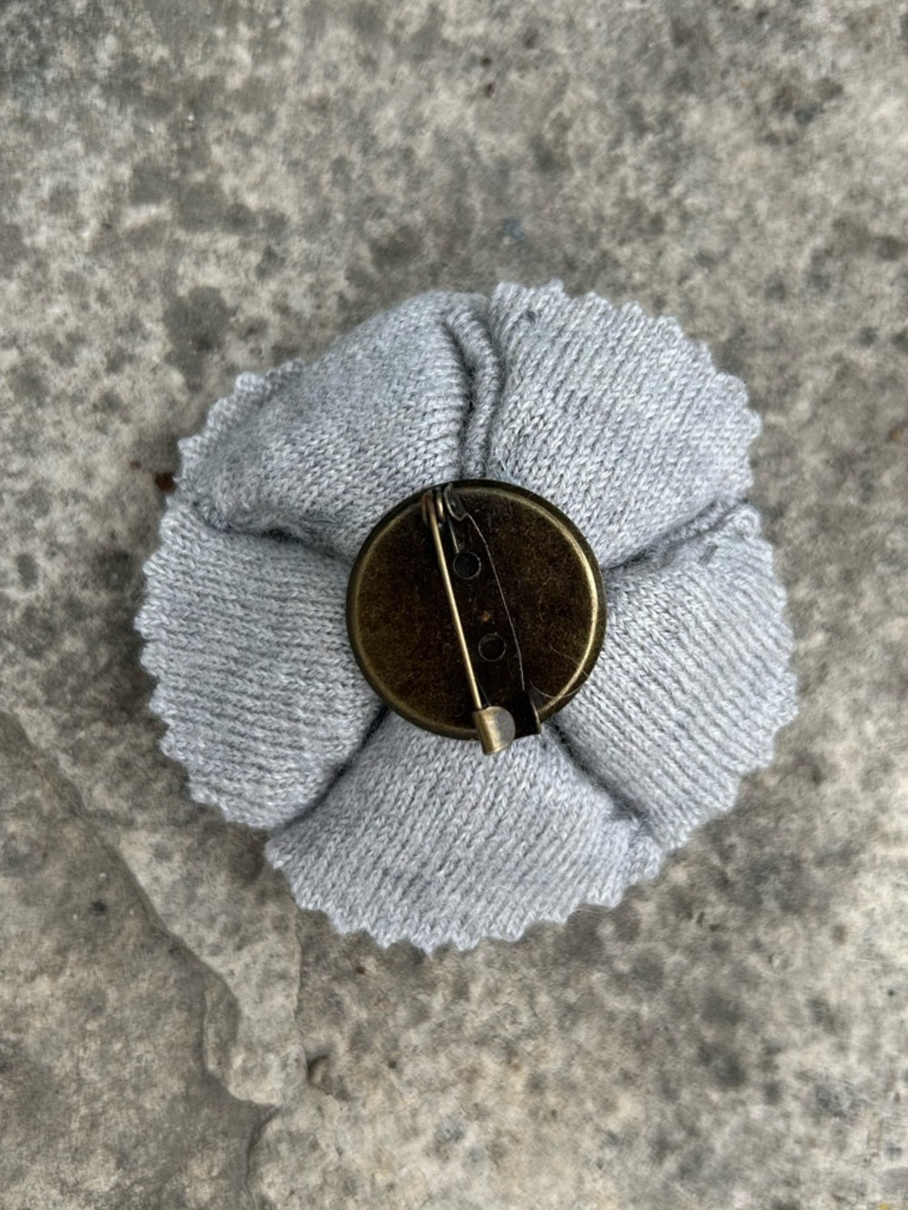 Vintage Cashmere Floral Brooch