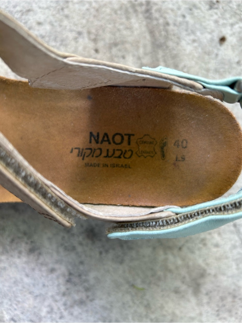 Naot Miracle Platform Sandals, size 40