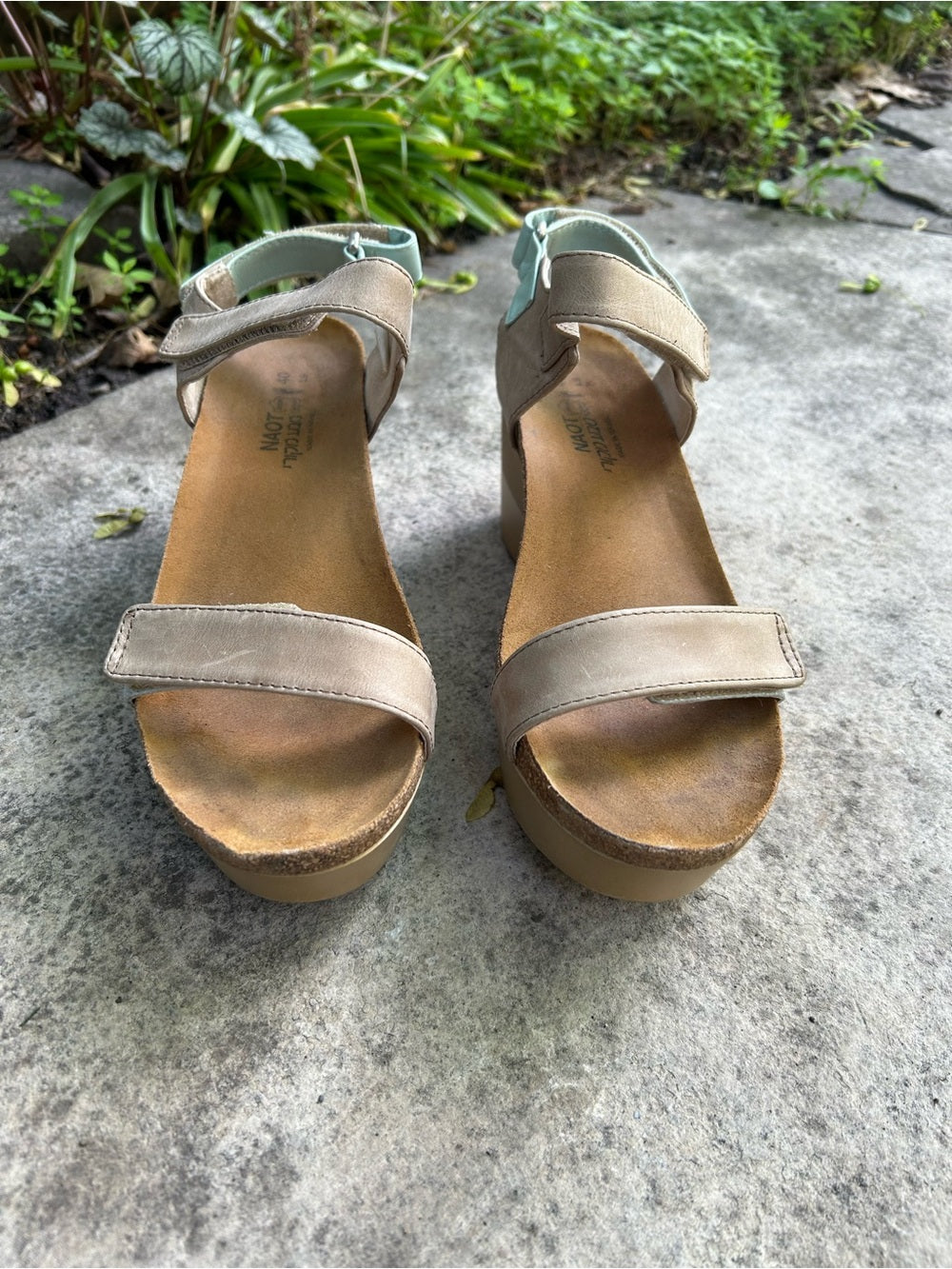 Naot Miracle Platform Sandals, size 40