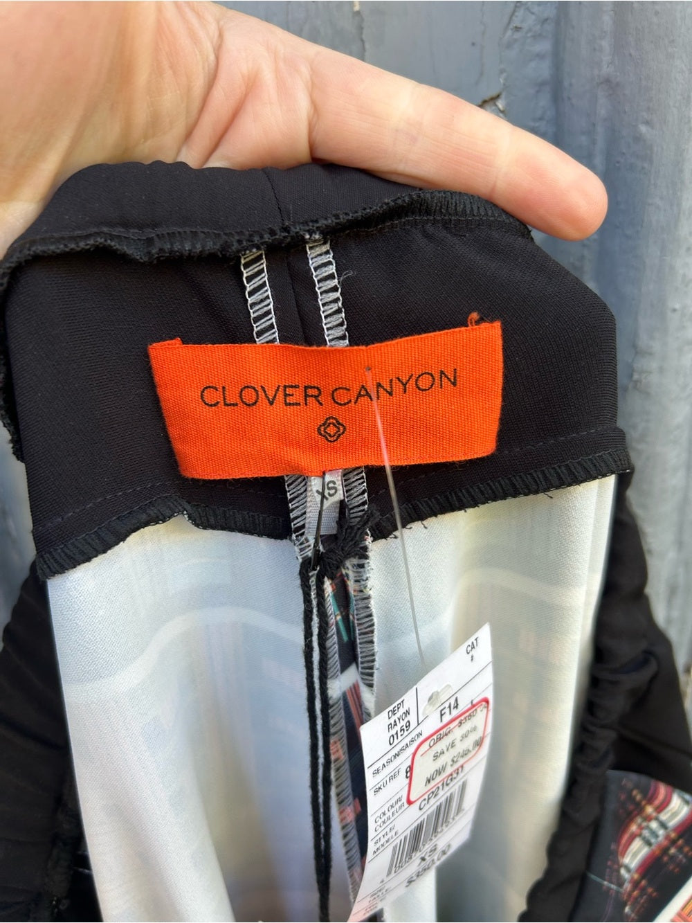 Clover Canyon Multi Pants, BNWT, size xs