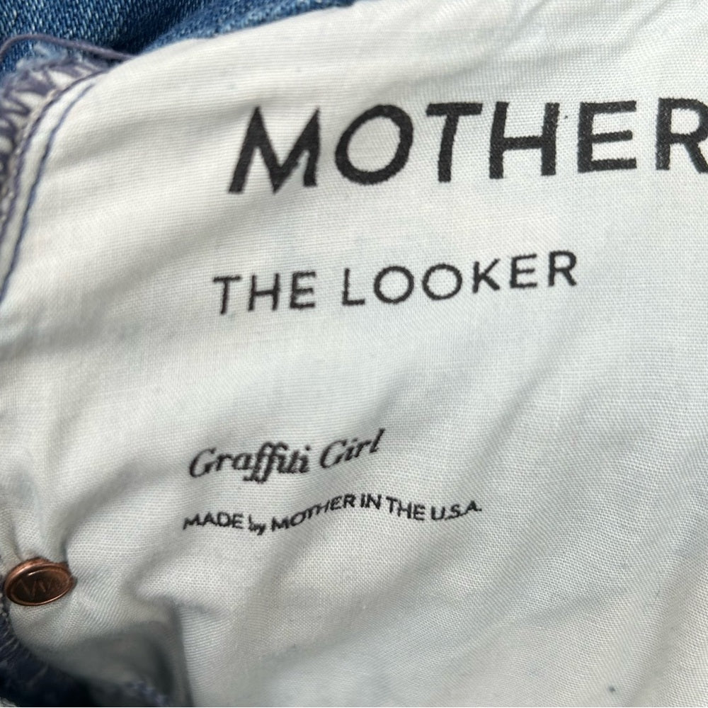 Mother The Looker Graffiti Girl, size 32