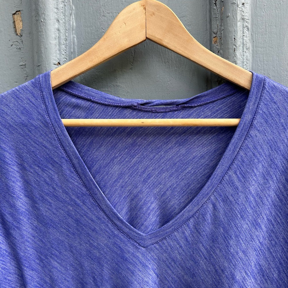 Lululemon Purple What The Sport Tee, approx 10/12
