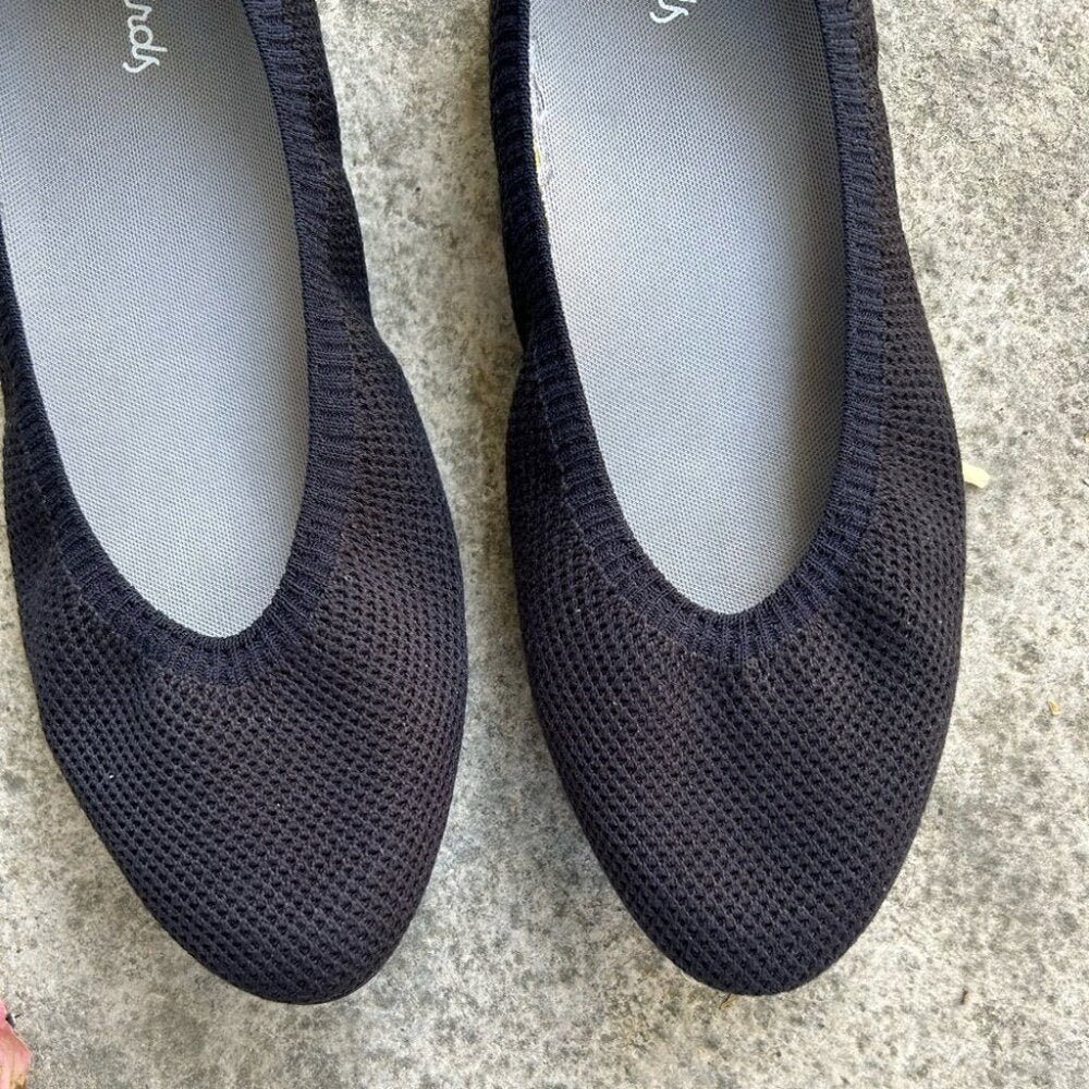 Allbirds Black Tree Breezers Ballet flats, size 8.5