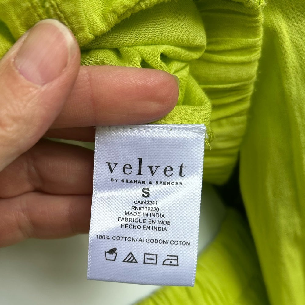 Velvet by Graham & Spencer Yara Cotton Eyelet Set, size xs/s