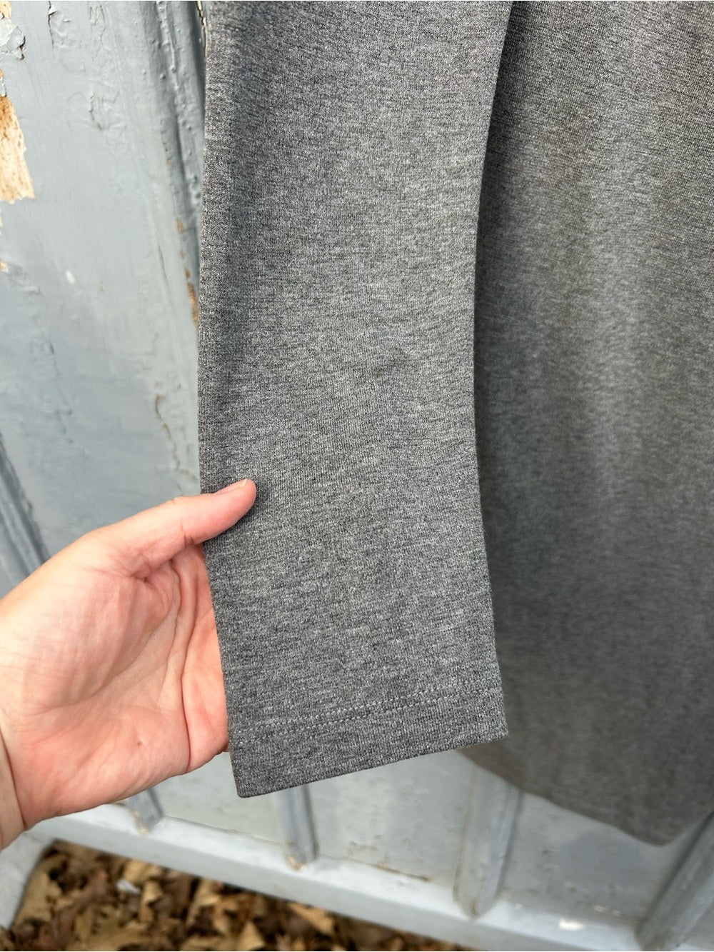COS Grey cowl neck Shift dress, size M