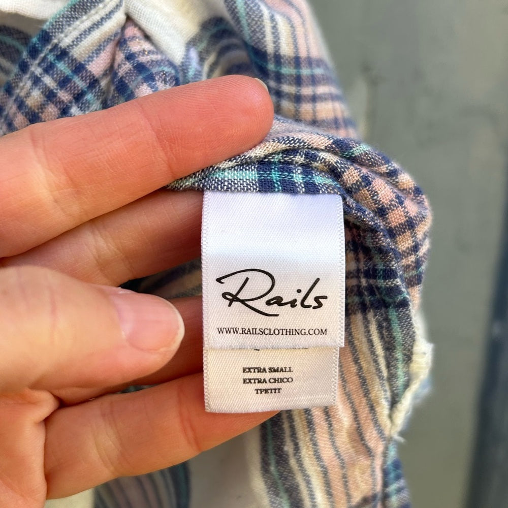 Rails Christine Button Down Top, Size XS