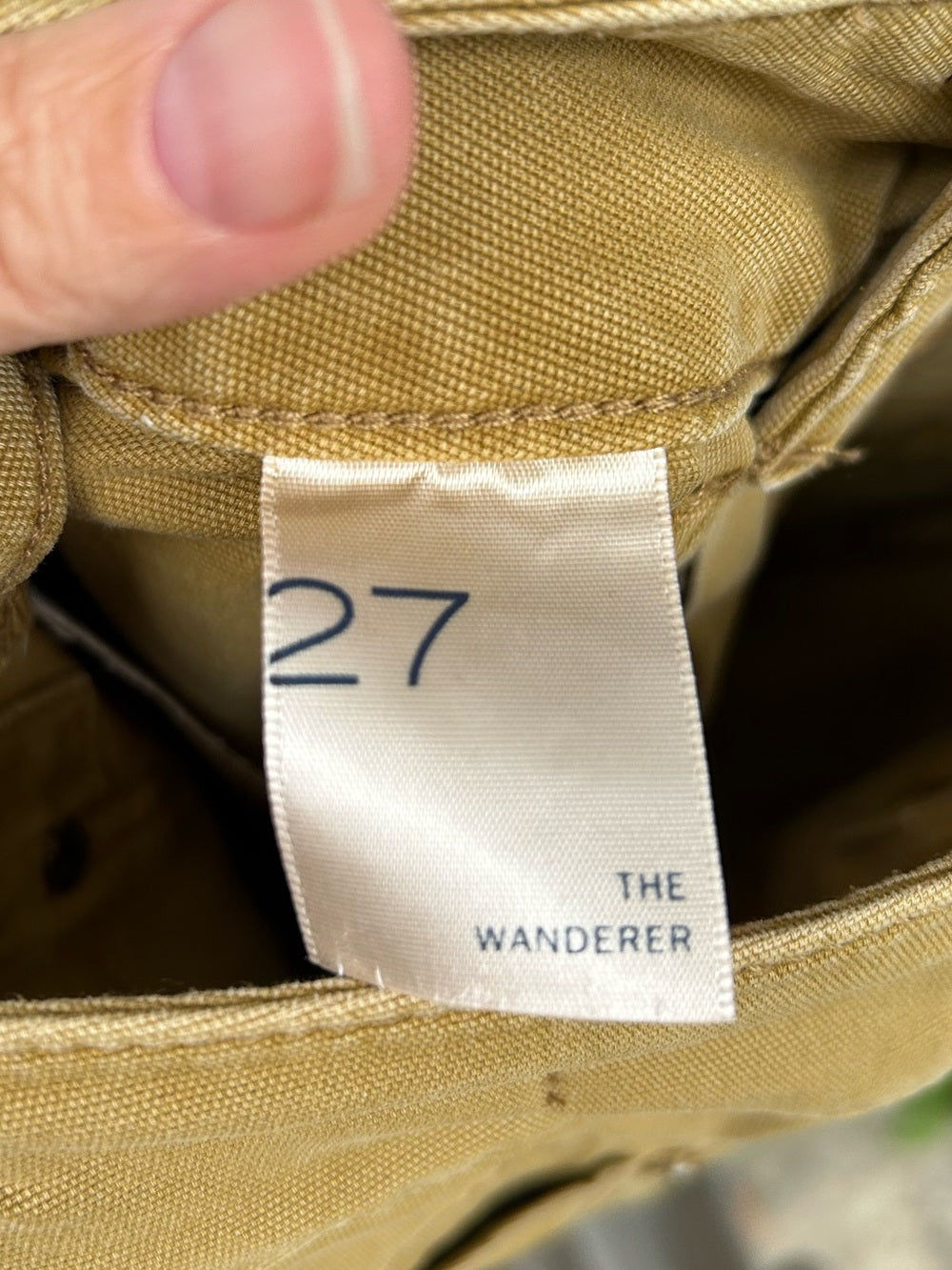 Anthropolgie Pilcro the Wanderer Pants Mustard, size 27