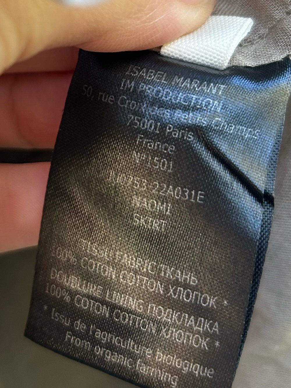 Isabel Marant Etoile Naomi Printed skirt, Size 44 (Large)