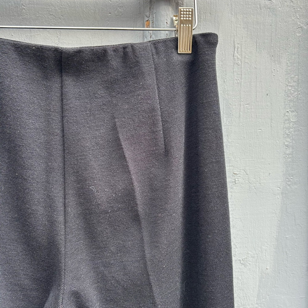 Marc Cain straight knit pants with sparkle ribbing, size N2 (US6)