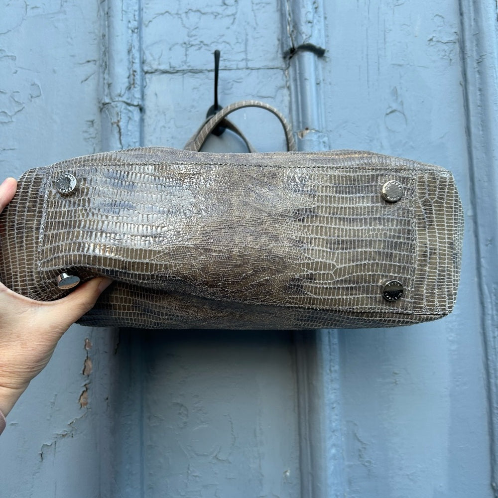 Michael Kors “Alligator”Leather Handbag, 15” x 4.5” x 9”