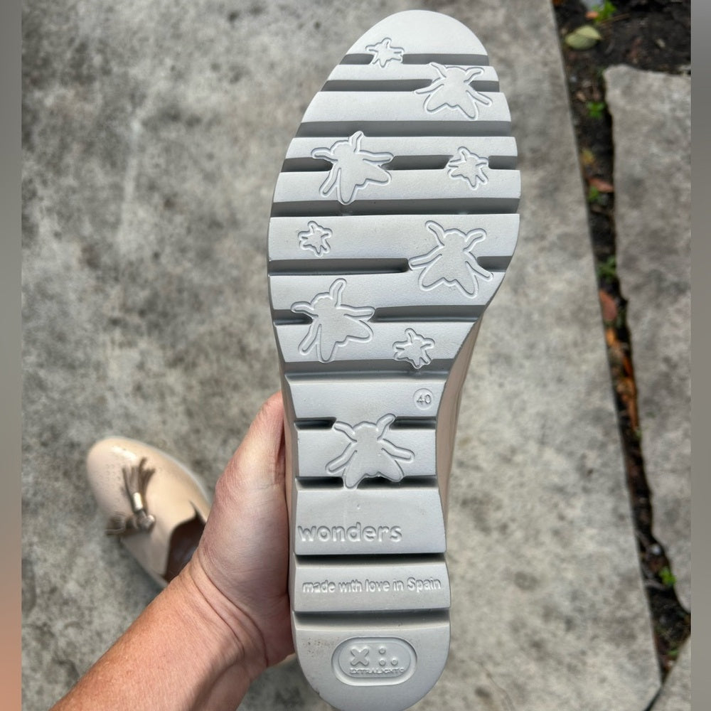 Wonders BNWOB Tassled Brogue Wedges, size 40 (US 9)