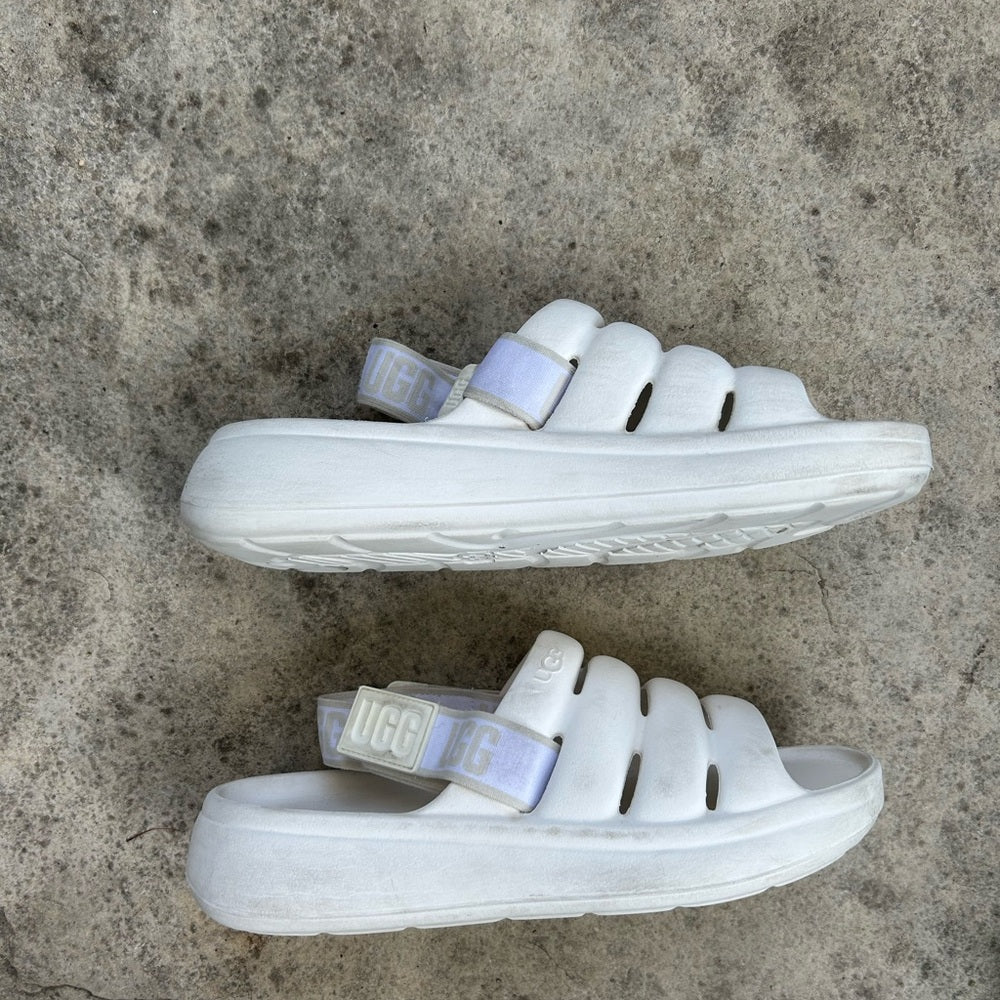 UGG Sport Yeah White, size 10
