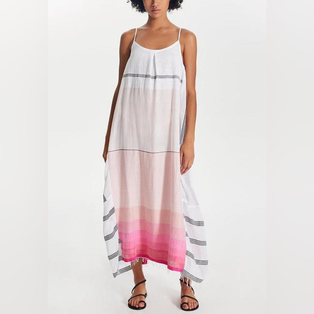 LemLem cotton Zena patchwork dress, Small