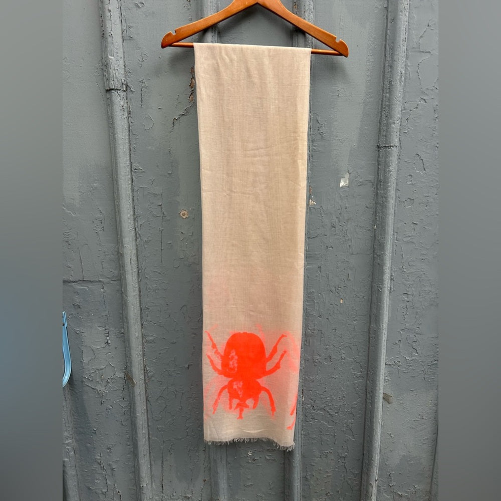 India Hicks Neon Bug “The Siren” Scarf, 82” x 36”