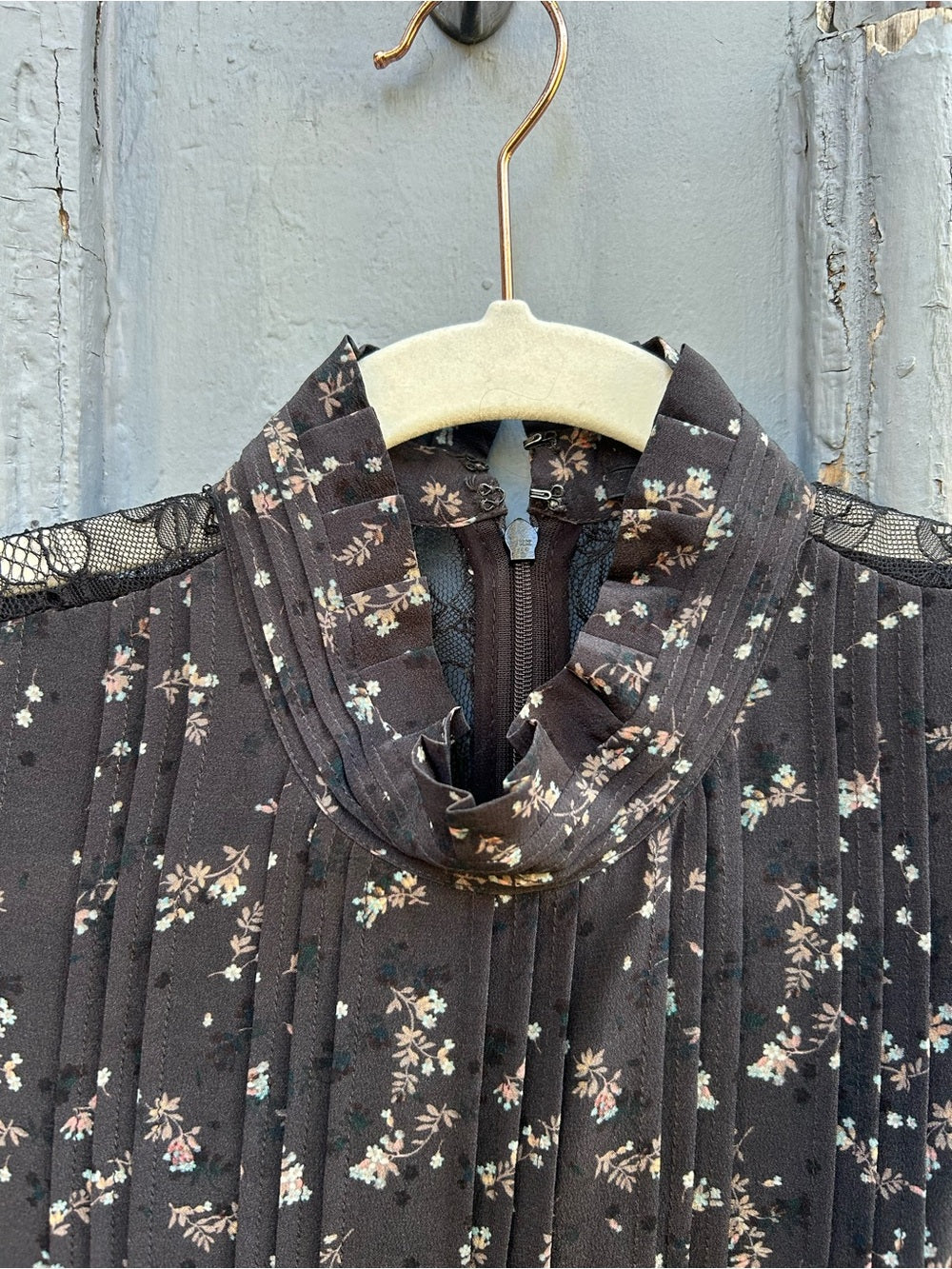 Allsaints Lolita Blume Silk Dress, size 4