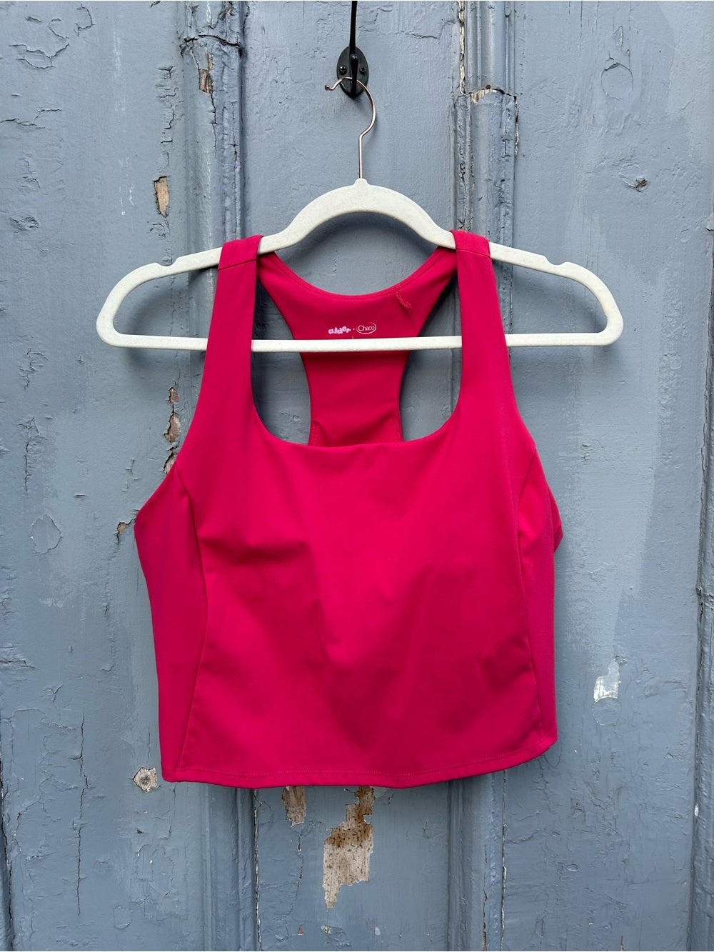 Alder x Chaco Pink Racerback Tank Top, size Large