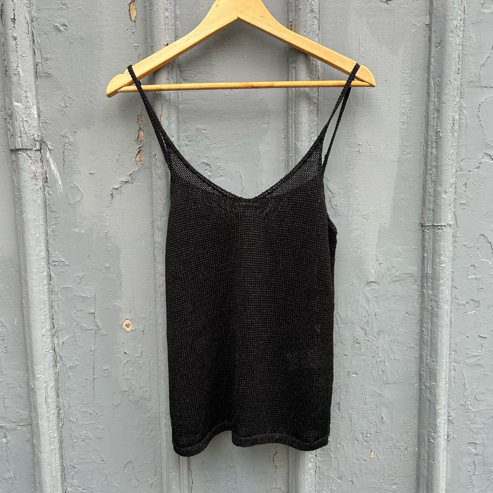 Banana Republic Knit Cami, Black, Size Small