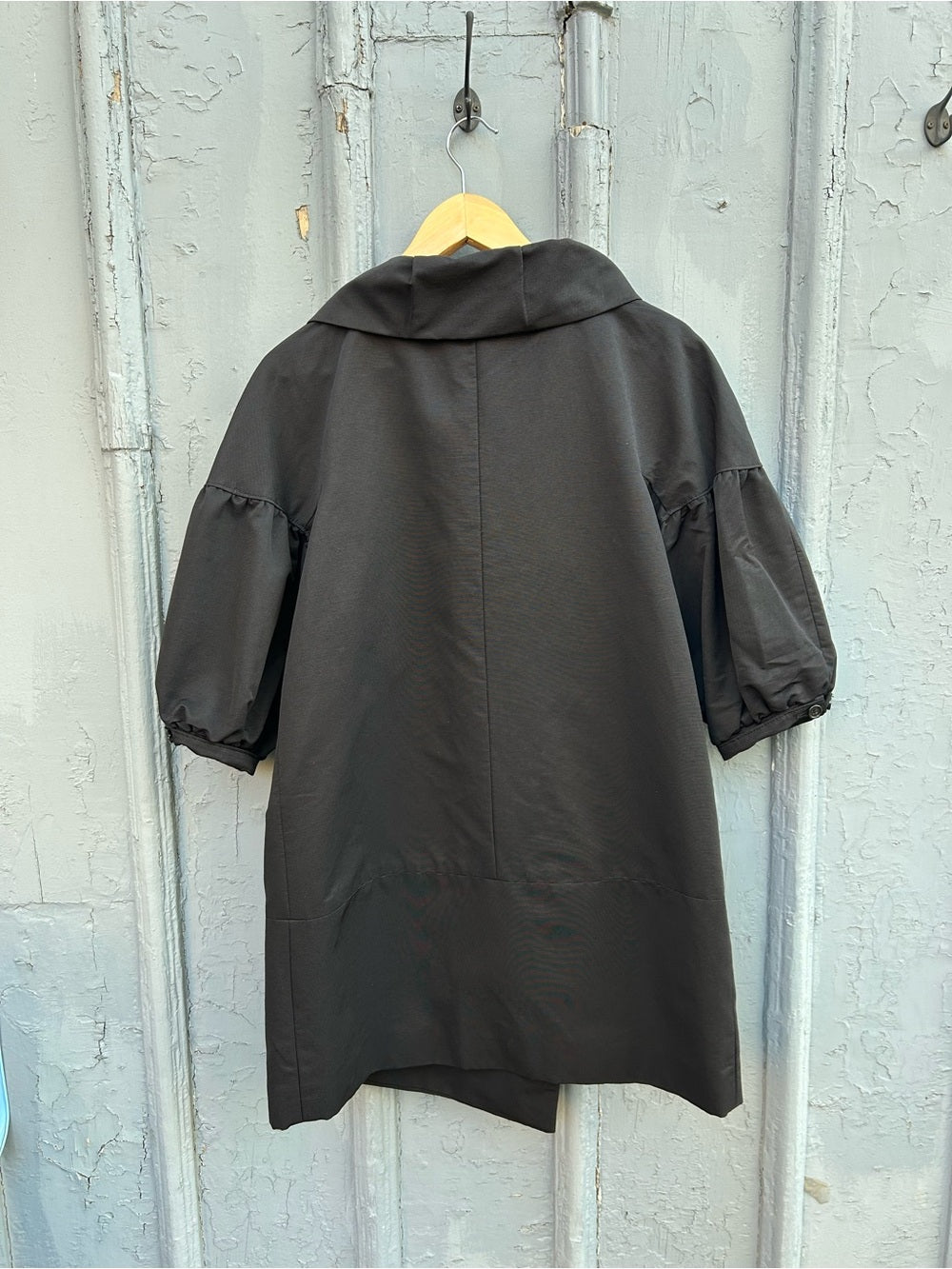 Banana Republic Black Puff Sleeve Jacket, size S
