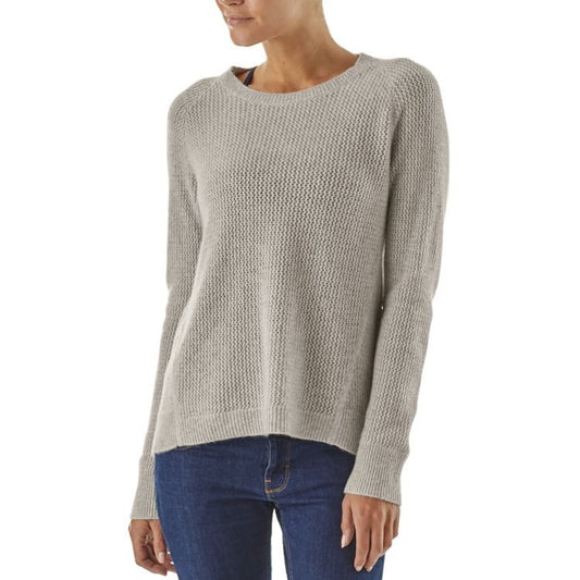 Patagonia Grey Recycled  Cashmere Wool Sweater, size Large