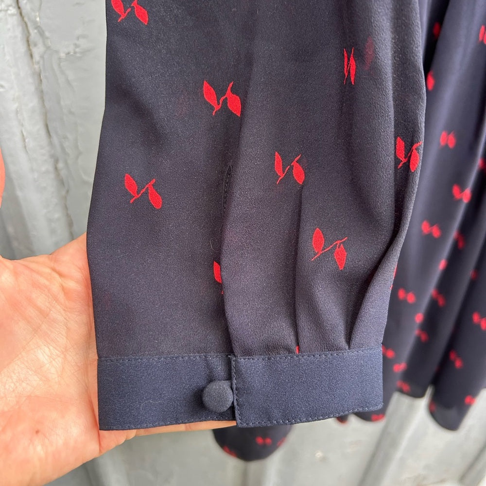 J Crew Pleat Detail Dress, Size 8