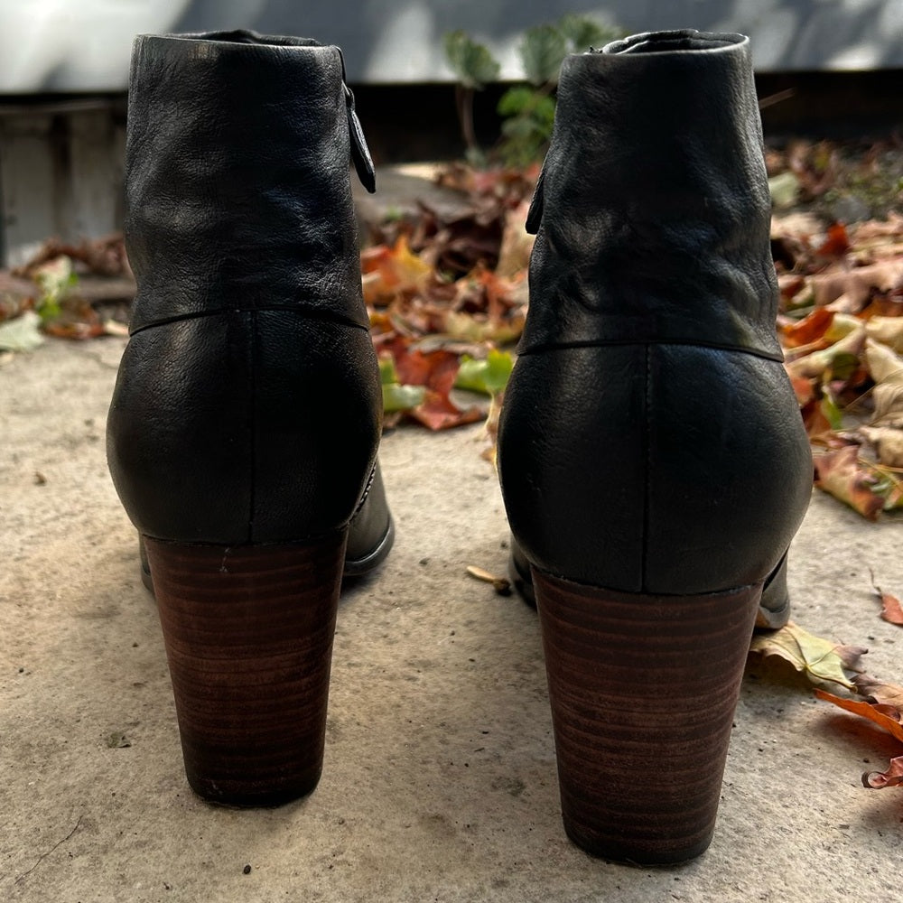 Cole Haan Black Cassidy ankle boots, size 10