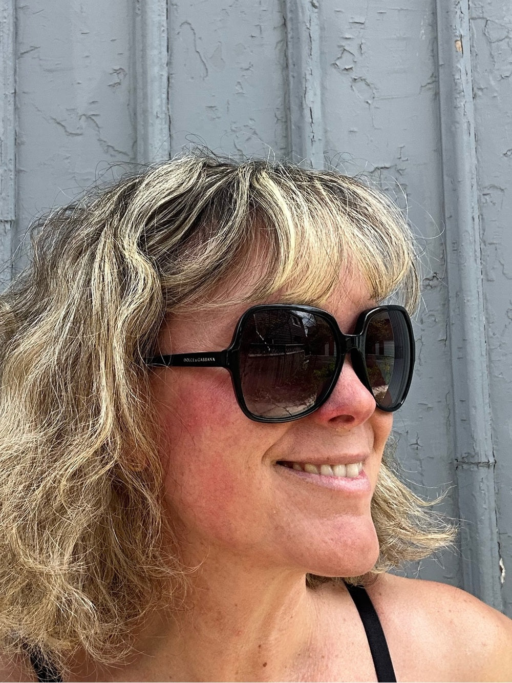 Dolce & Gabbana black Square Sunglasses, OS