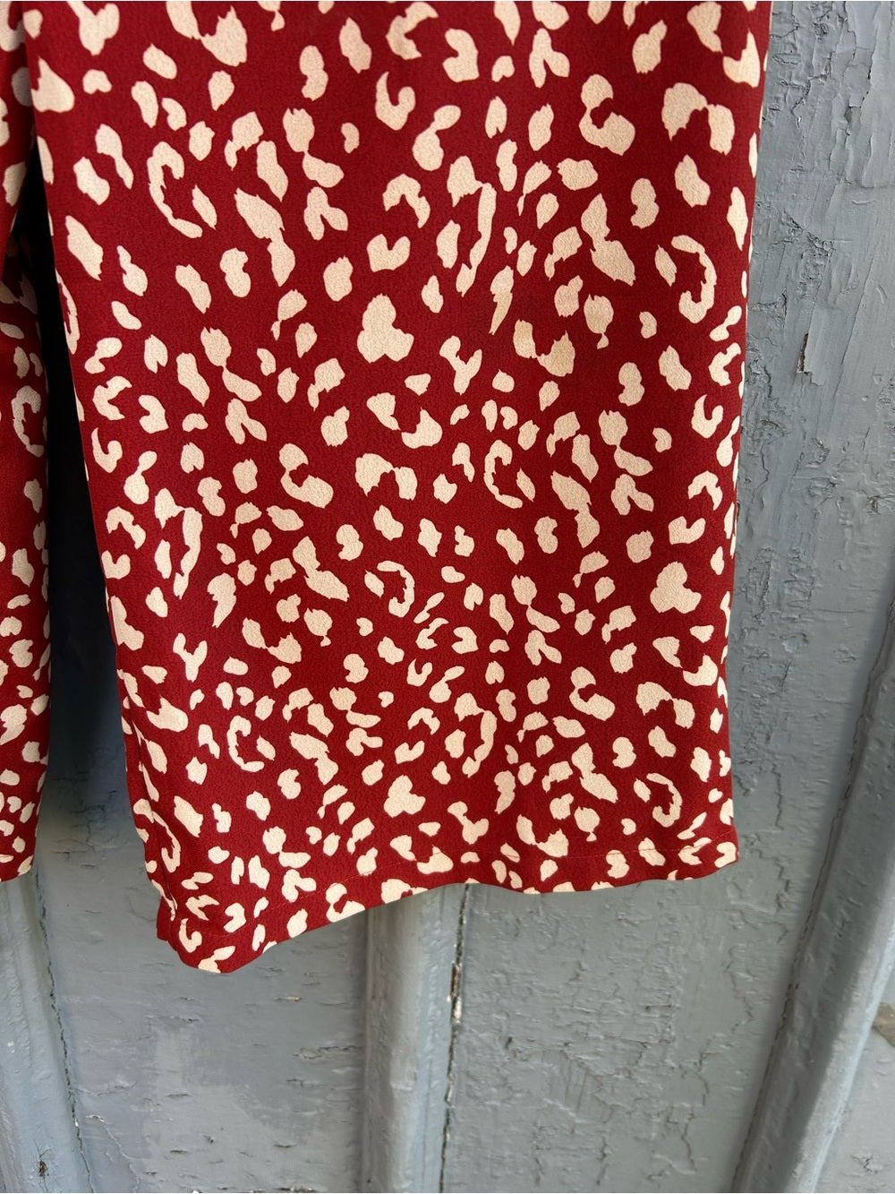 Little Lies Red Leopard Bottoms, size UK 12 (US8)