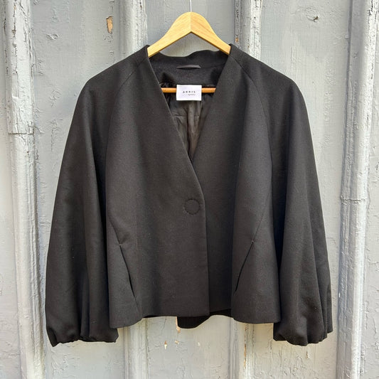 Akris Punto Wool Angora Jacket, size 8