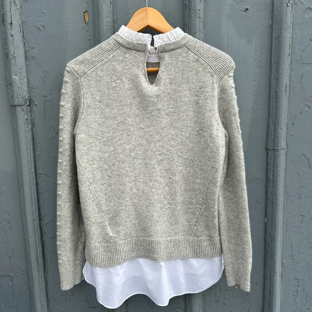 Ted Baker Lissiah Grey Sweater, size Ted 3 (approx US 6/8)