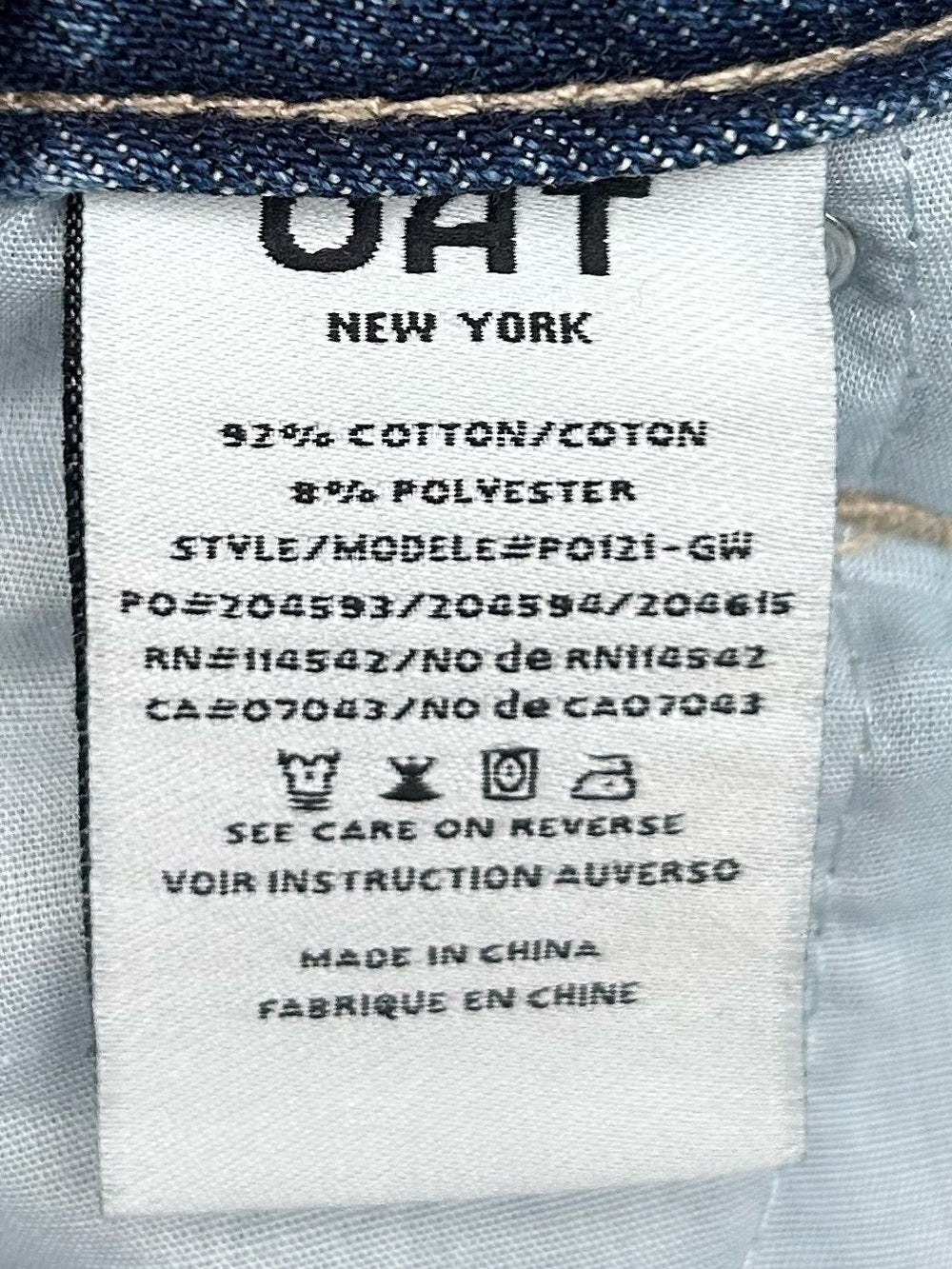Oat New York Cloud Luxe Denim, size 27,