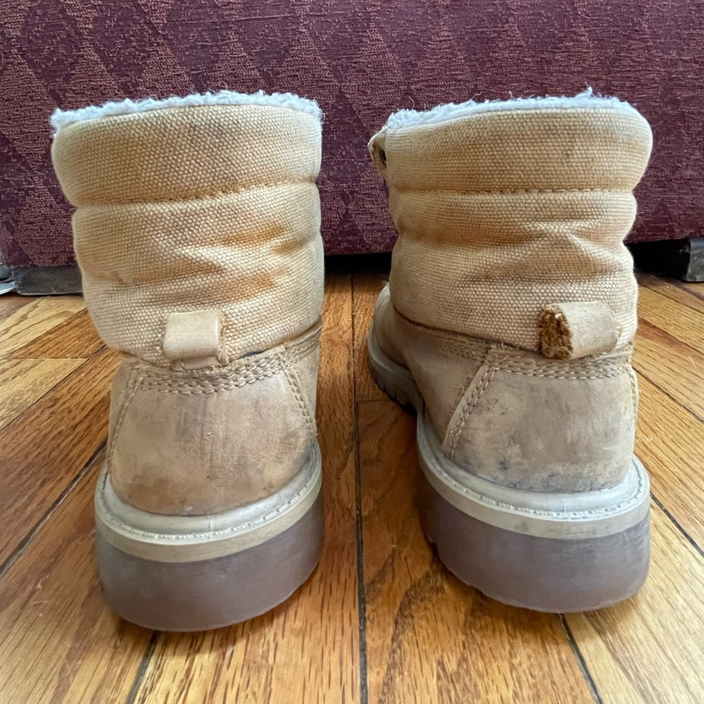 Timberland Ankle Sherpa Hiking Boots, size 2