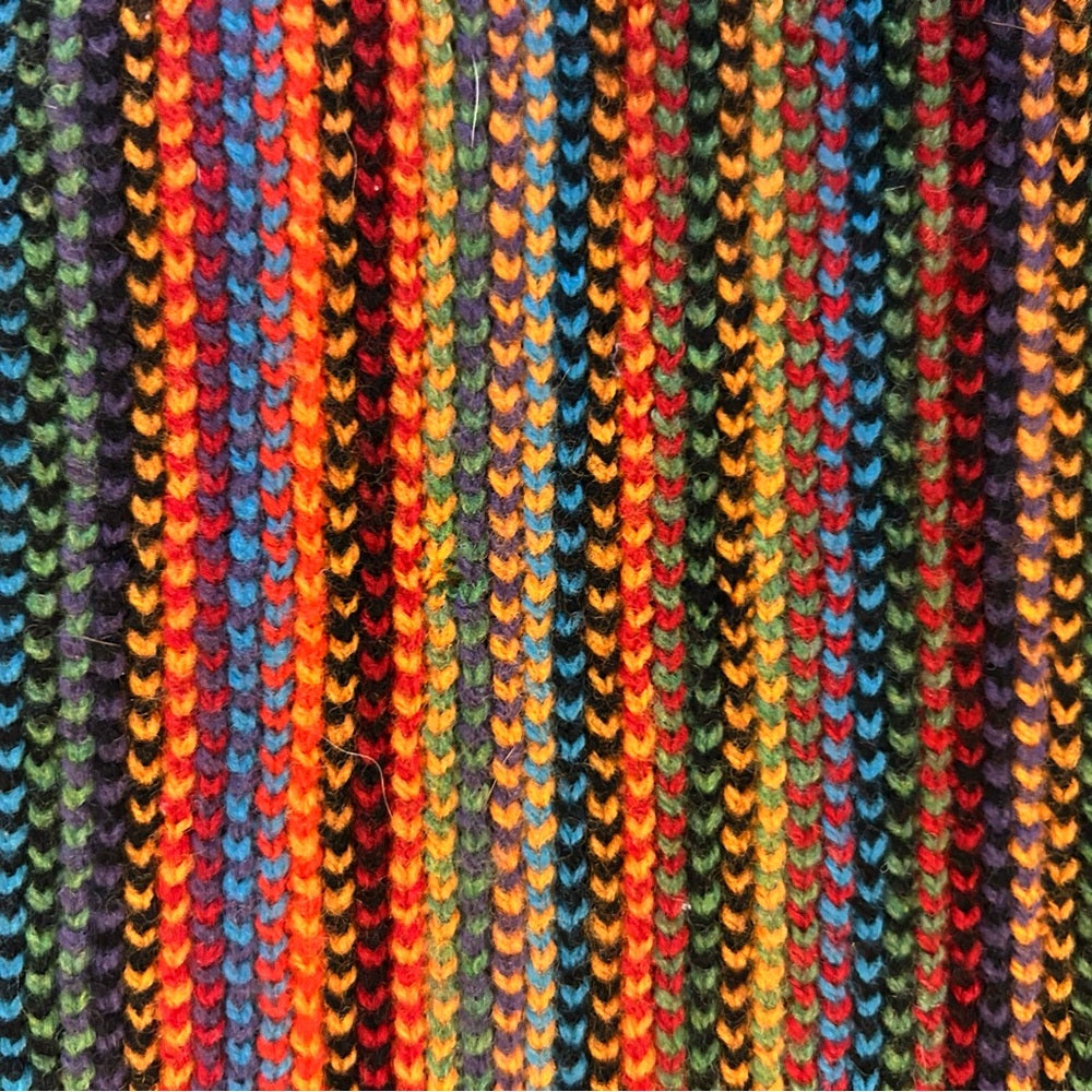 Johnston’s striped Scottish Wool Scarf