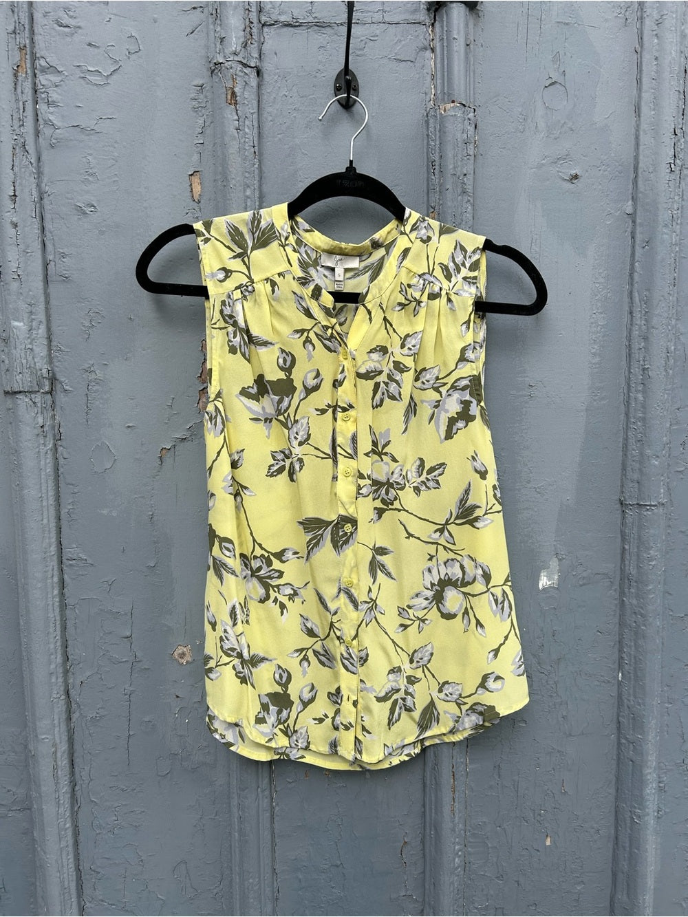 Joie Finnegan silk floral tank, Small
