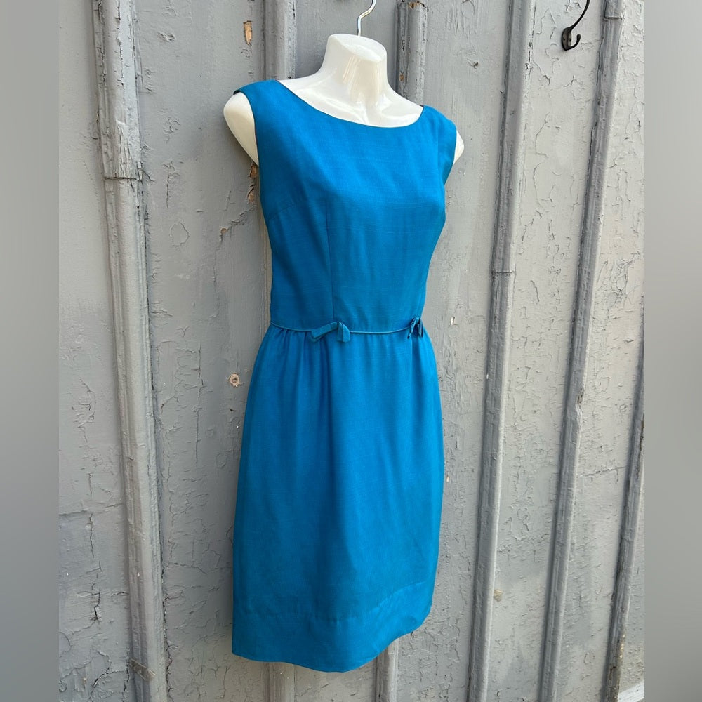 Vintage 1960’s Union Made Silk shift; size approx 6