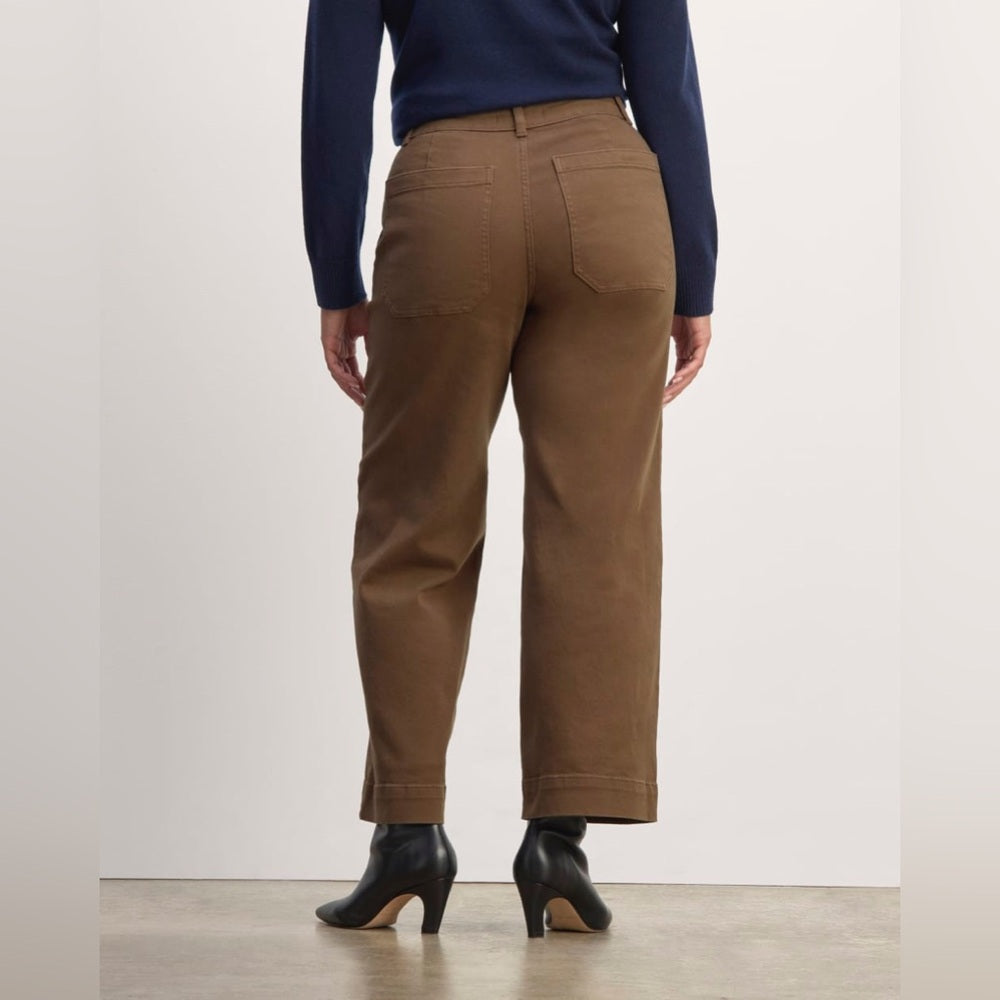 Everlane The Utility Wide-Leg Pant, Size 0