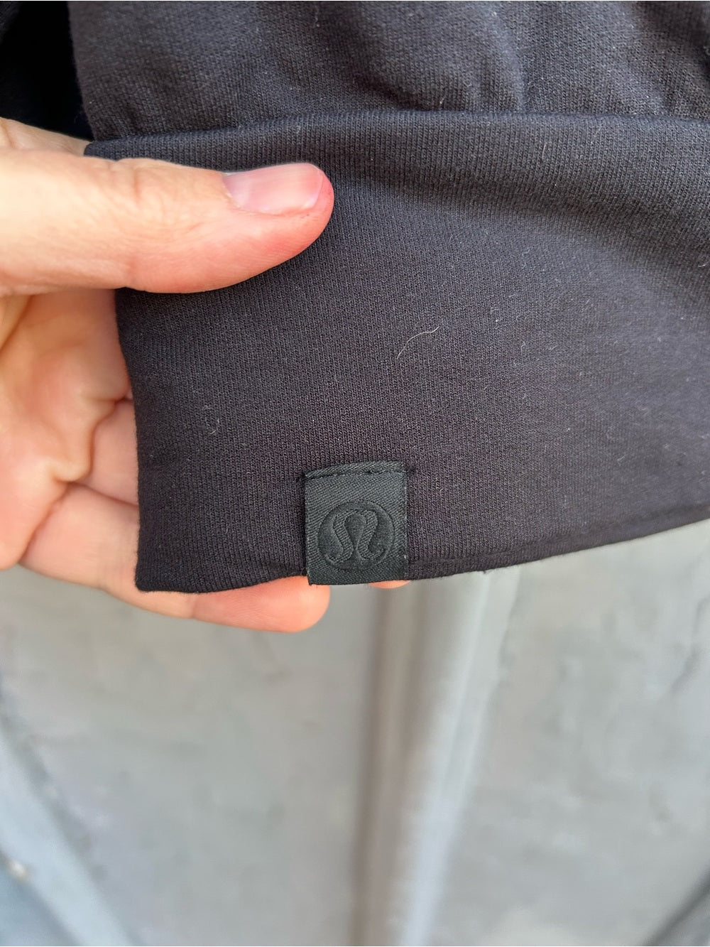 Lululemon Pleated Modal Fleece Pullover, size M