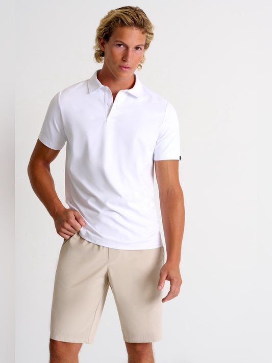 Shan Actuel Polo, white, BNWT, size S