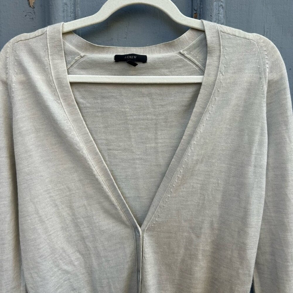 J Crew Merino Wool Cardigan, Small