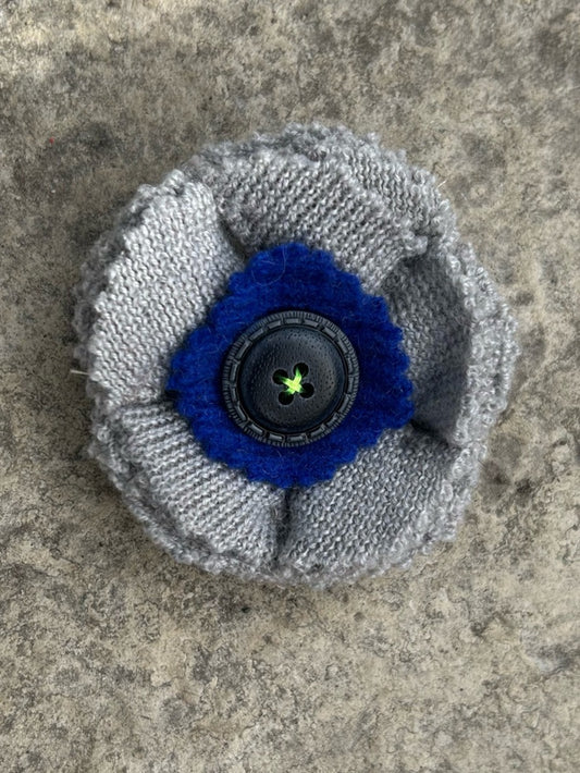Vintage Cashmere Floral Brooch