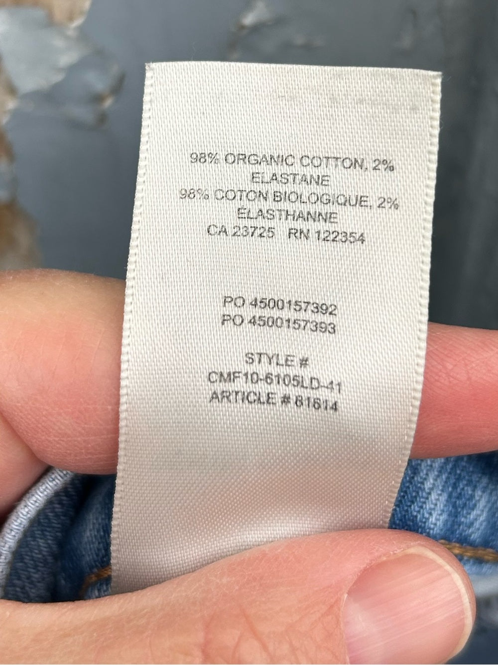 Denim Forum Arlo High Rise Straight, size 30