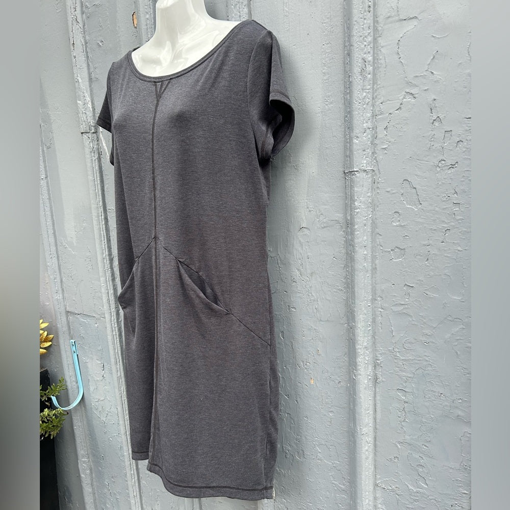 Indygena Kuiva Dress, Dark Grey, size M