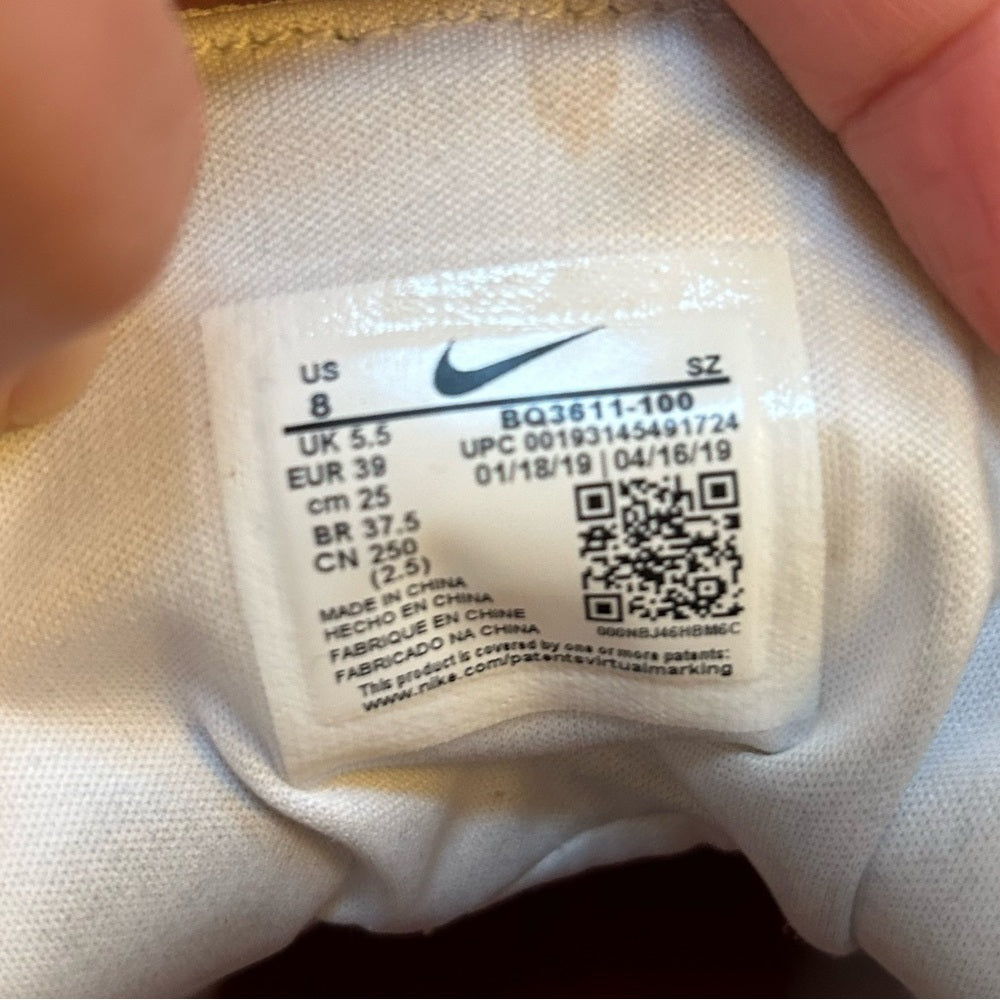 Nike Vandalised Summit Off White Women’s Vandal High Top Sneakers, size 8